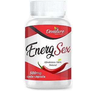 Energ Sex 100 cápsulas - Denature