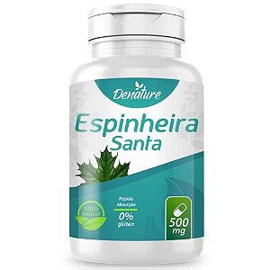 Espinheira Santa 500mg 100 cápsulas - Denature