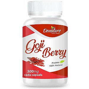 Goji Berry 500mg 100 cápsulas - Denature