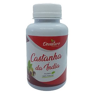 Castanha da Índia 500mg 100 cápsulas - Denature