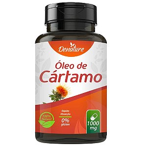 Óleo de Cartamo 1000mg 100 cápsulas - Denature