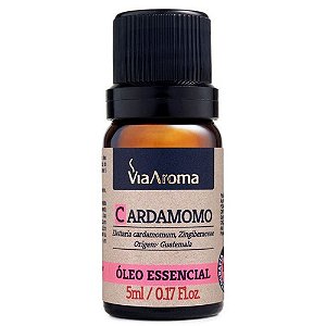 Óleo Essencial de Cardamomo 5ml - Via Aroma