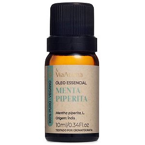 Óleo Essencial de Menta Piperita 10ml - Via Aroma