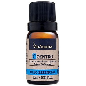 Óleo Essencial de Coentro 10ml - Via Aroma