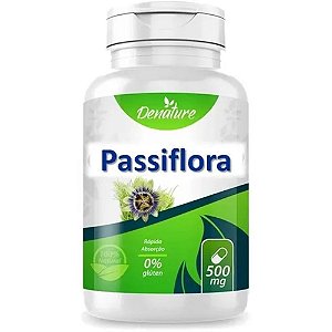 Passiflora 500mg 100 cápsulas - Denature