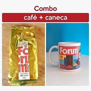Promoção! Combo Caneca + Café Fórum