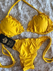 Biquinis Ripple Amarelo