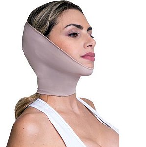 MÁSCARA MENTONEIRA C/ FORRO ( Cinta Cirurgia de Papada) BIOBELA 1639