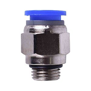 Conexão Reta Macho 8mm X 1/2" Rosca Bsp