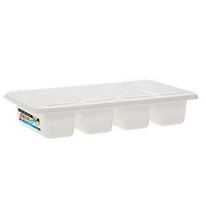 Organizador Multiuso Talheres Prático C/ Tampa 519 Paramount