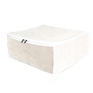 Organizador Multiuso Edredom 60X45X30 Branco 2938 123Organizei