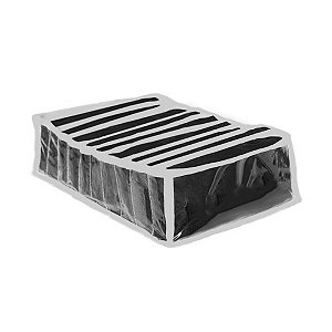 Colméia Organizadora De Gavetas G Cinza Grande 31x34x10cm 3089 123Organizei