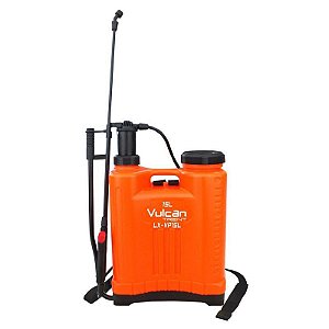 Pulverizador Manual 15 Litros Laranja Vp15 L Vulcan