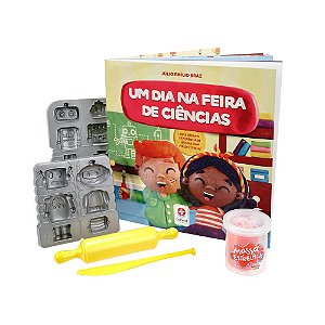 Livro Interativo Com Massa Um Dia na Feira de Ciências 814410 Estrela