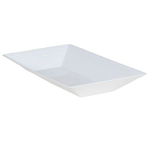 Travessa Retangular Branca LE CHEF 34x18x4Cm 1810 Paramount