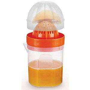 Espremedor De Laranja Portátil Fit 510ml Com Tampa 17x10Cm