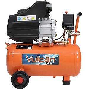 Compressor de Ar C/ 2 saidas 25 L 2,5 HP 220v Vulcan