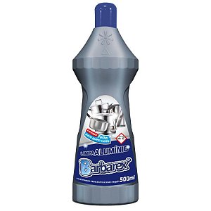 Limpa Aluminio Fórmula Moderna e Eficiente 500 Ml Barbarex