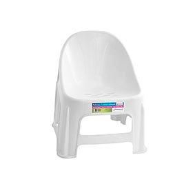Cadeira Poltrona Infantil Educativa Confort Plástico Branca