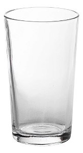 Copo de Vidro Liso 350ml 12,5CM 100% Vidro TVA 976 Durax