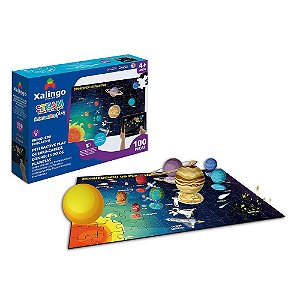 Quebra-Cabeça Interactive Play Conhecendo Planetas