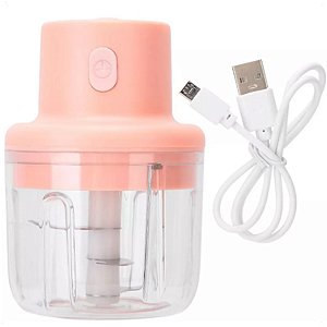 Processador de Alimentos Elétrico Compacto 250ml Multiuso