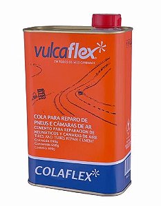 Cola Vulcanizante Para Camara De Ar E Pneu Cola Preta 900 Ml