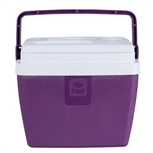Caixa Térmica Cooler 12 Litros Cor Açaí Alimentos Bebidas