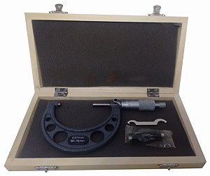 Micrômetro Externo Profissional 50-75mm C/ Estojo 1ZX EDA