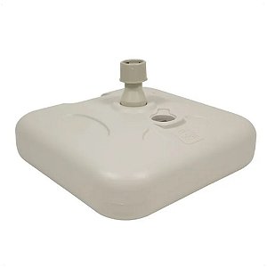 Base para Guarda-Sol ou Ombrellone 18 Kg em Plástico Branca