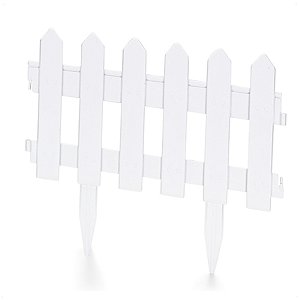 Cerca Plástica Decorativa Jardim Decoração Mármore 40x29 Cm