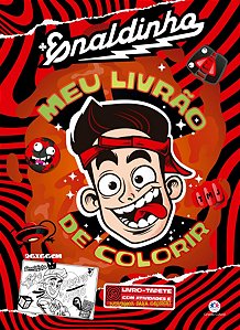 Livro Tapete Enaldinho - Meu Livrão de Colorir 16 Páginas