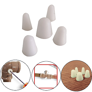 Tapa Furo Para Cano De Água 5 Medidas Fácil Instalação