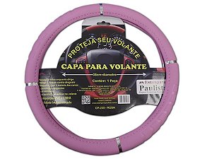 Capa Protetora P/ Volante 38cm Rosa CP-205 Est. Paulista