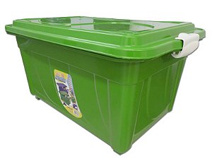 Caixa Organizadora 60 Litros Multiuso Verde Agraplast