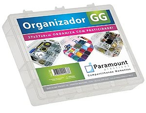 Box Organizador GG C/ Tampa - 37x27x6cm 163 Paramount