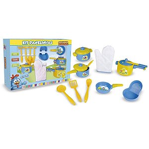 Cozinha Infantil Kit Panelinhas Galinha Pintadinha Nig