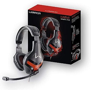 Headset Gamer Warrior harve P2 Red PH101 Multilaser