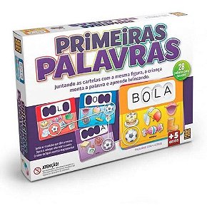 Brinquedo Infantil Educativo Primeiras Palavras Grow