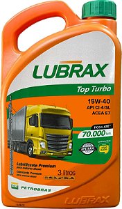 Lubrax Top Turbo 15W40 3L