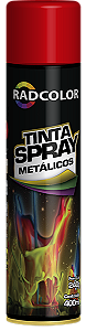Radnaq Radcolor Tinta Spray Metálica ( Vermelho )