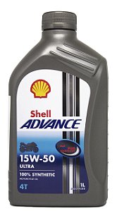 Shell Advance 15w50 Ultra 4t Sintético