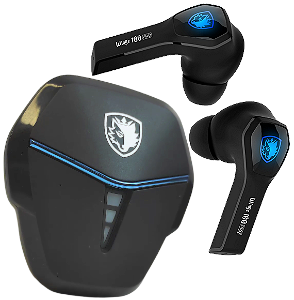 Fone De Ouvido In-ear Gamer Sem Fio Sades Wings 100 Pro Tws