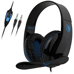 Fone Headset Gamer Sades Sa-701 Tpower