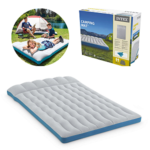 Colchão Inflável para Camping 2 Pessoas Casal Tam G Intex 67999