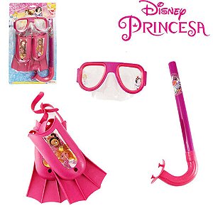 Kit Mergulho Princesa Disney