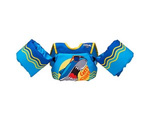 Colete Salva Vidas Flutuador Infantil Homologado Crazy Shark