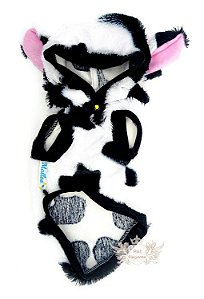 Casaco em Pelo Sintético- Vaquinha