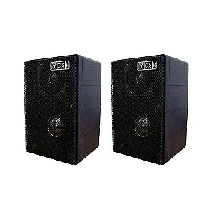 Caixa de Som Acústica CSR 75 M Passiva 80W Rms Preta Par