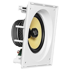 Arandela JBL CI8SA Quadrada Angulada 100W Rms Coaxial Branca